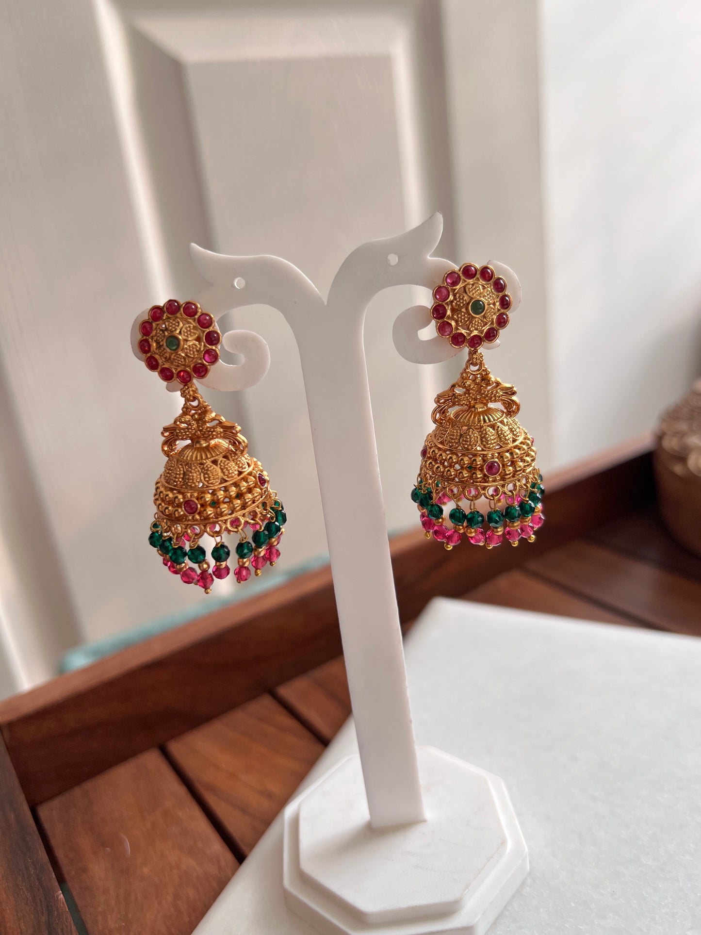 Gold Plated Jhumkas
