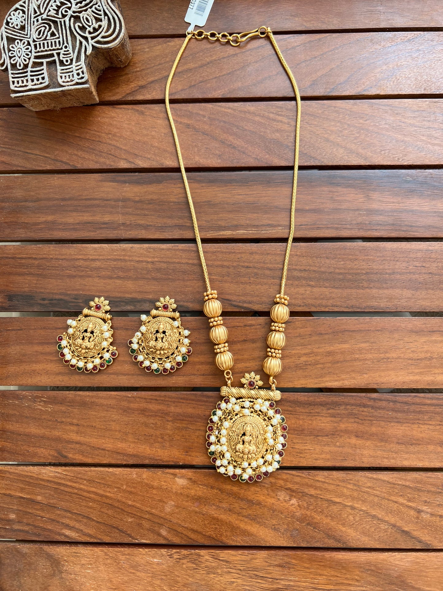 Gold Plated Necklace Set