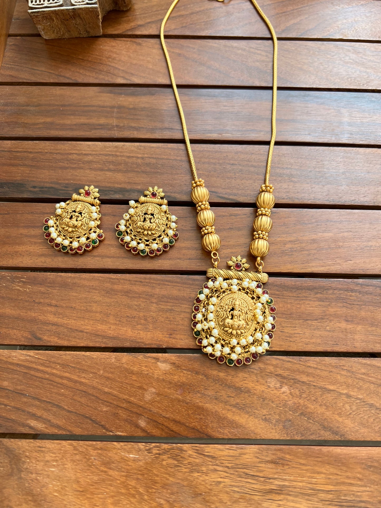 Gold Plated Necklace Set
