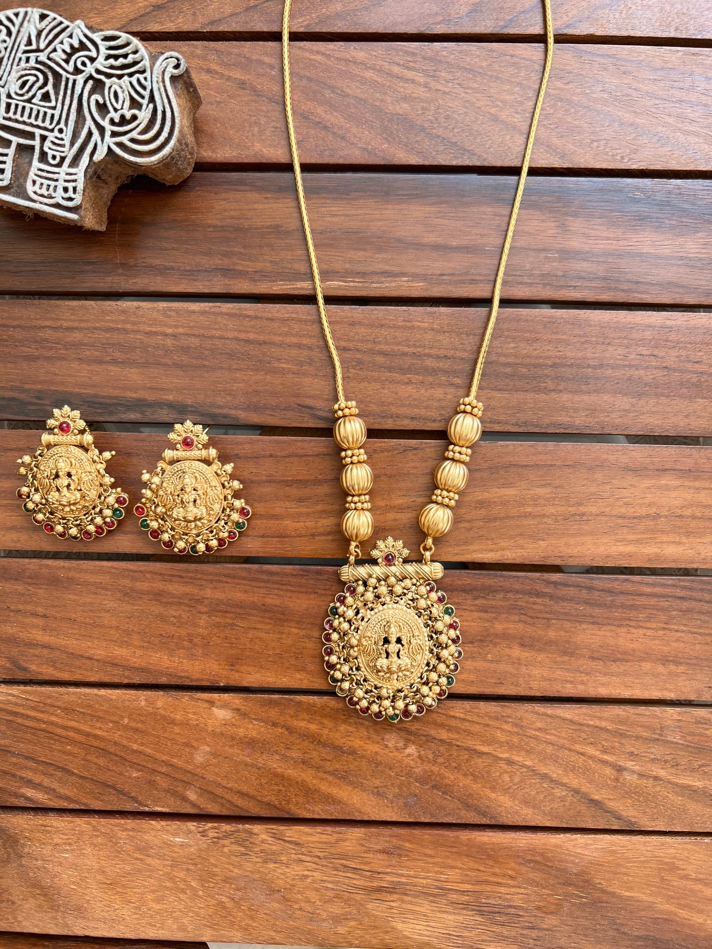 Gold Plated Necklace Set