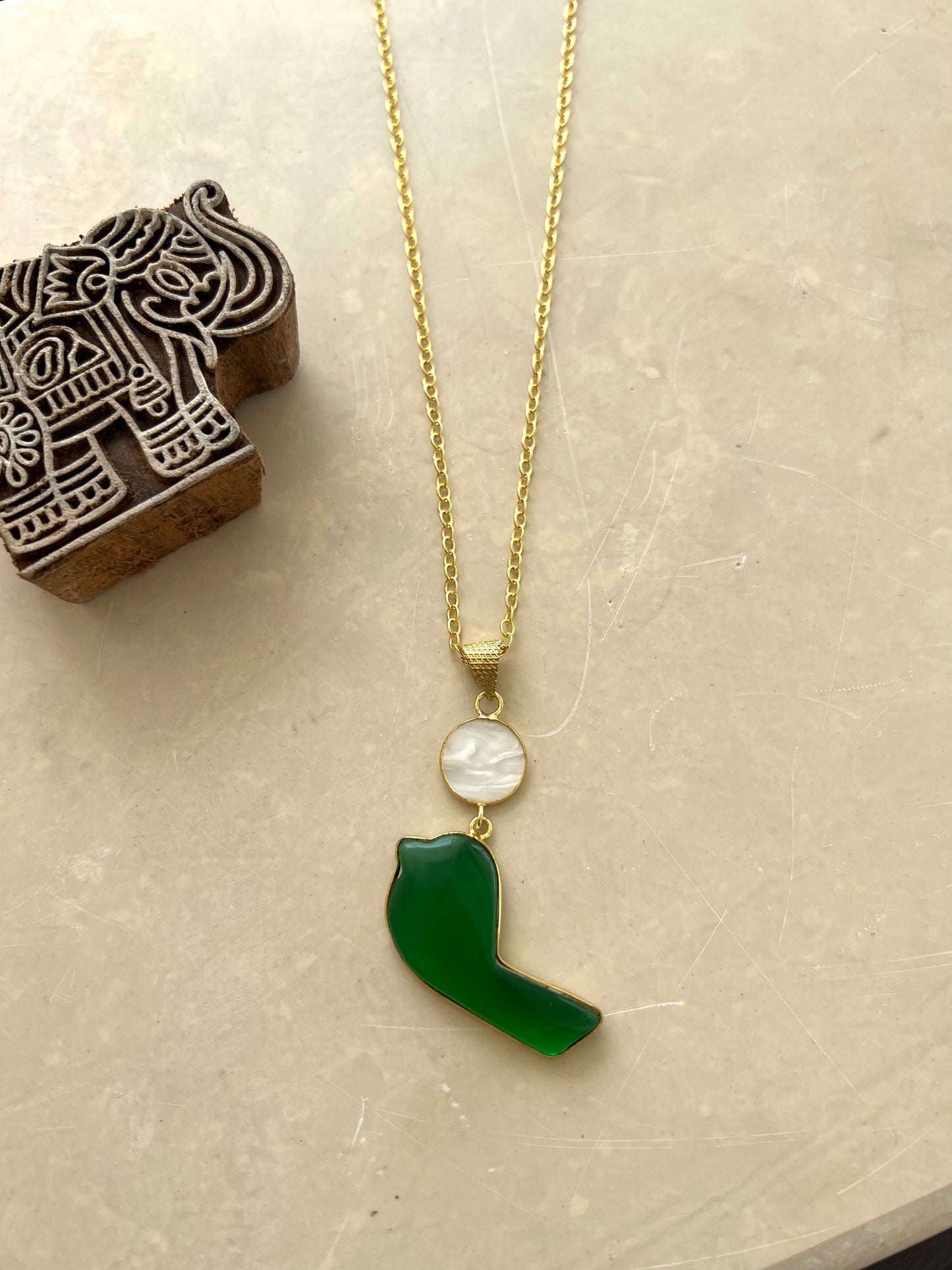 Bird Shape Pendant Necklace