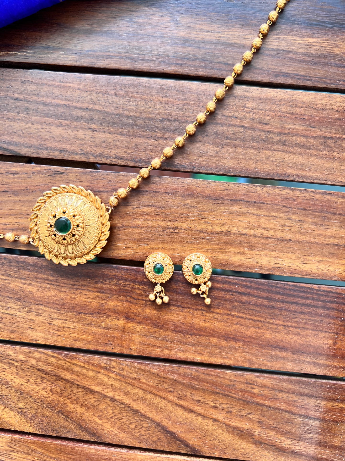 Gold Plated Choker Set