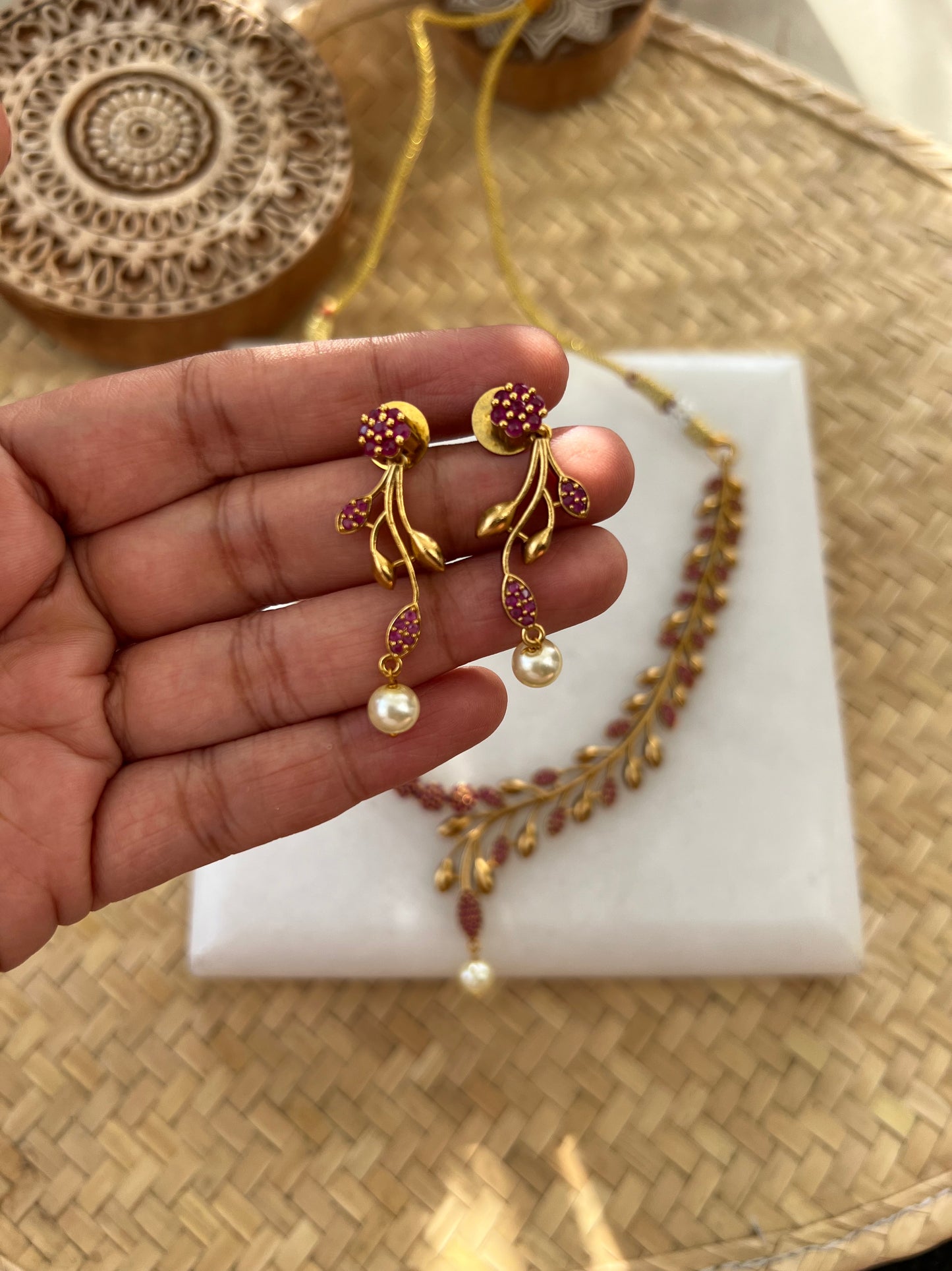 Premium Antique Necklace Set