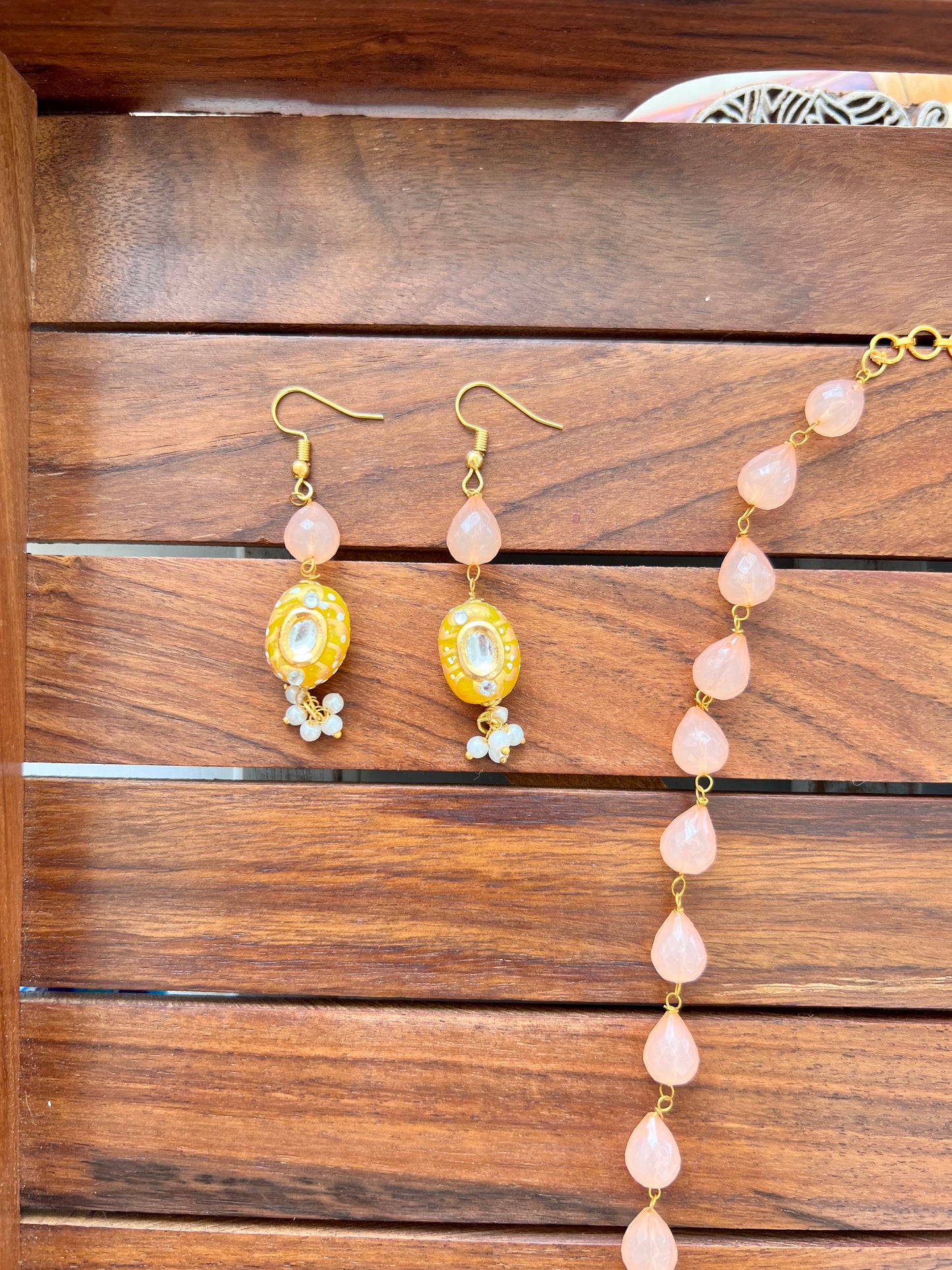 Kundan Necklace with Earring