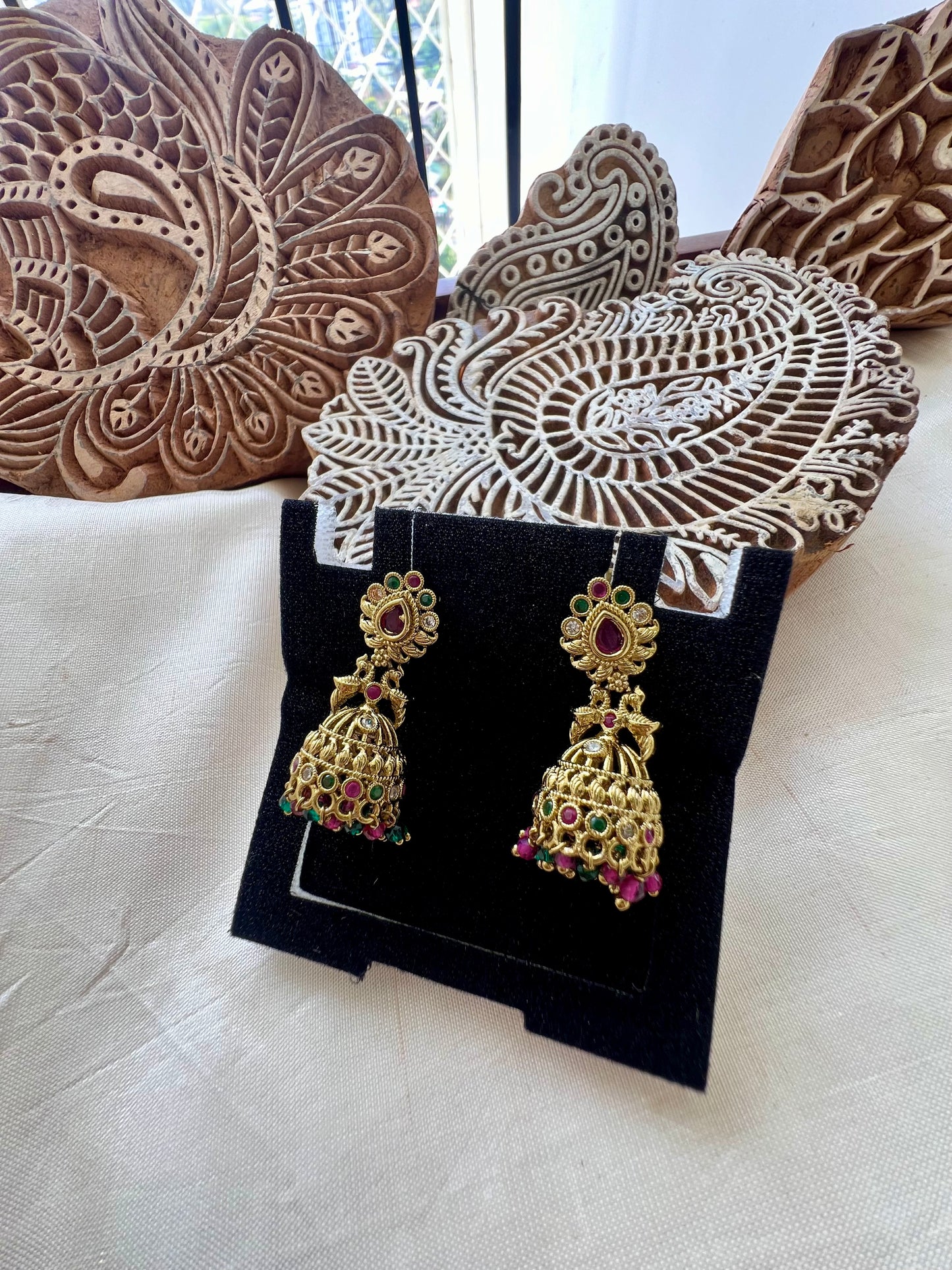 Gold Plated Premium Jhumkas