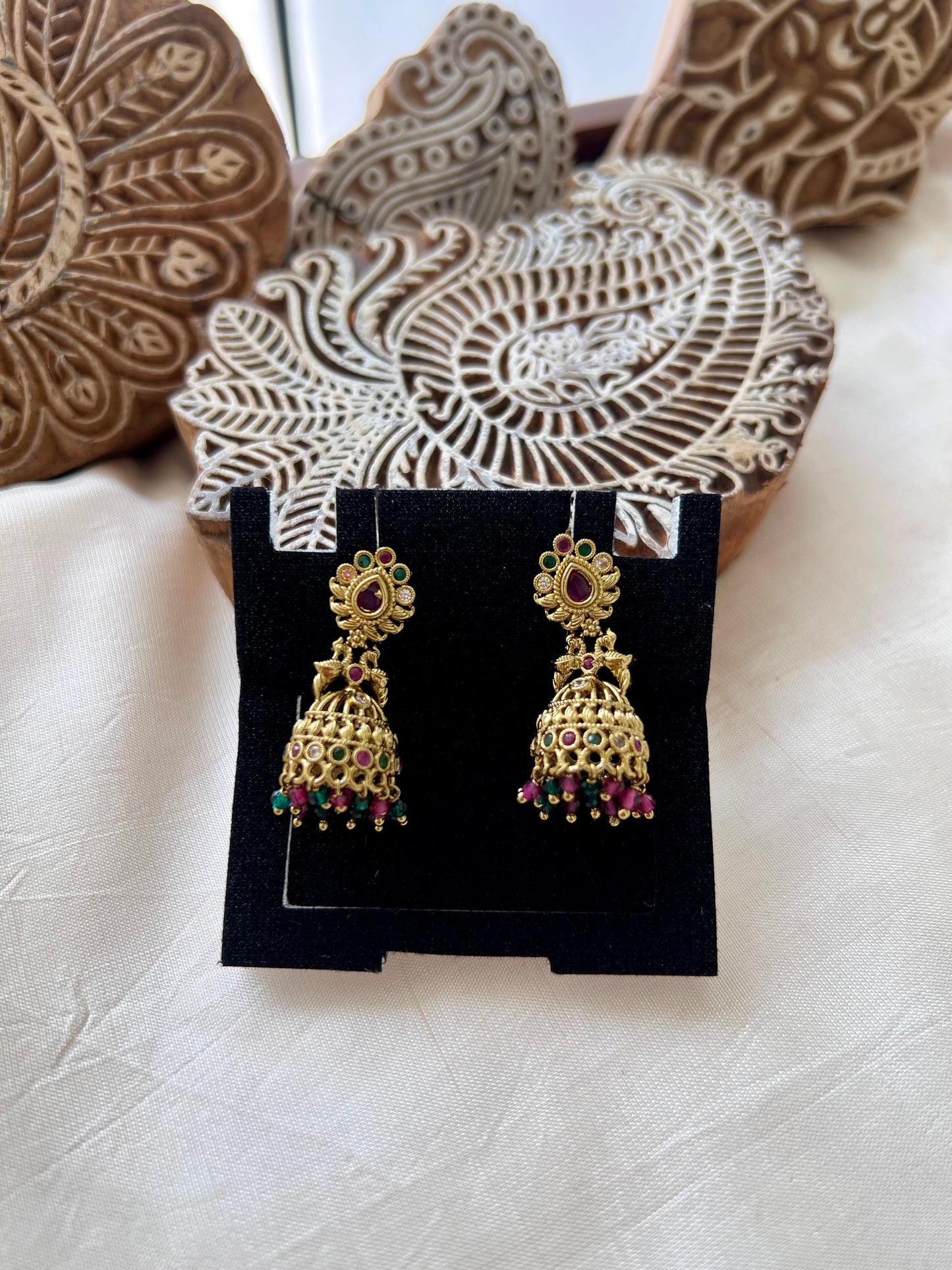 Gold Plated Premium Jhumkas