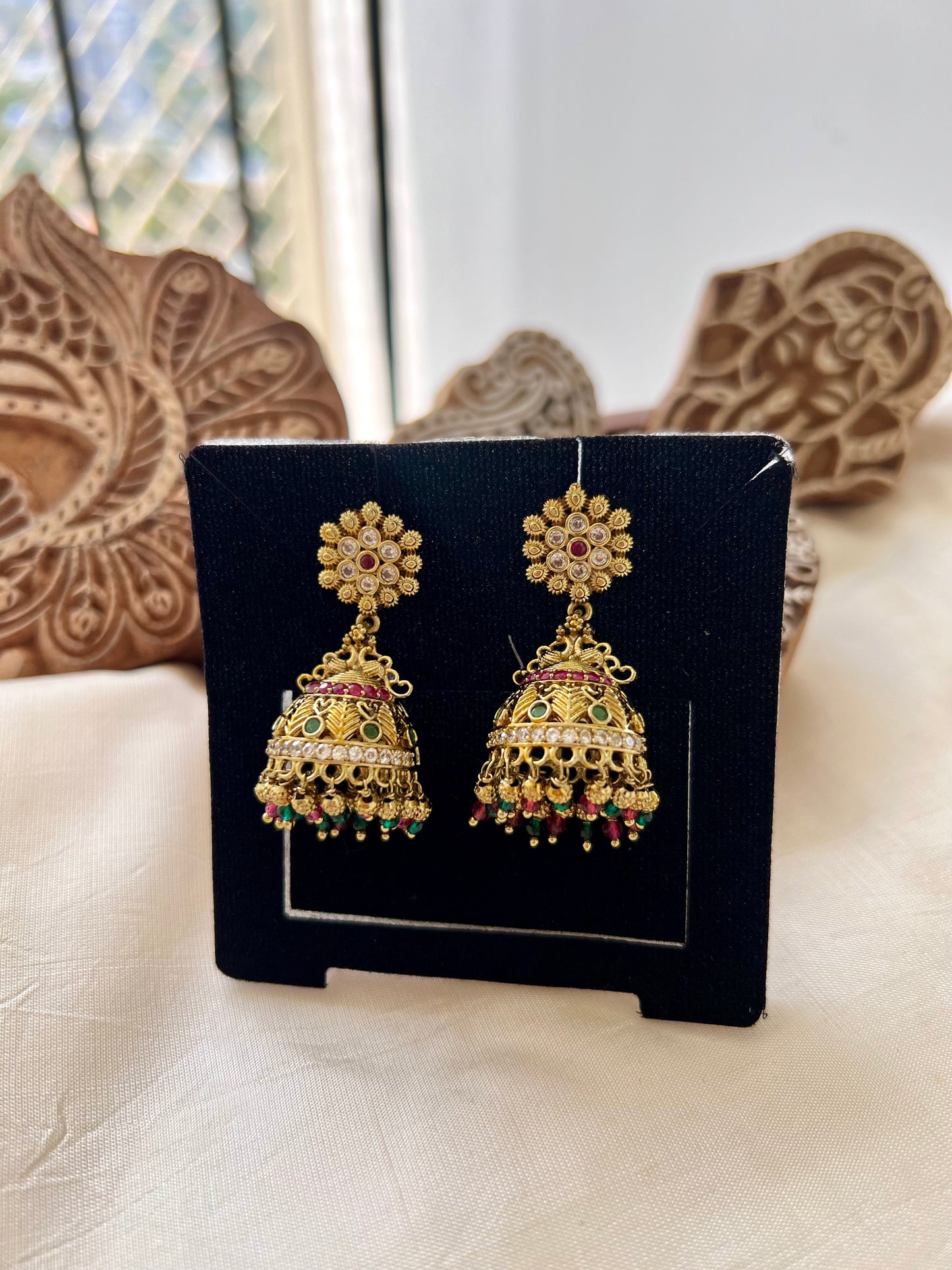 Gold Plated Premium Jhumkas