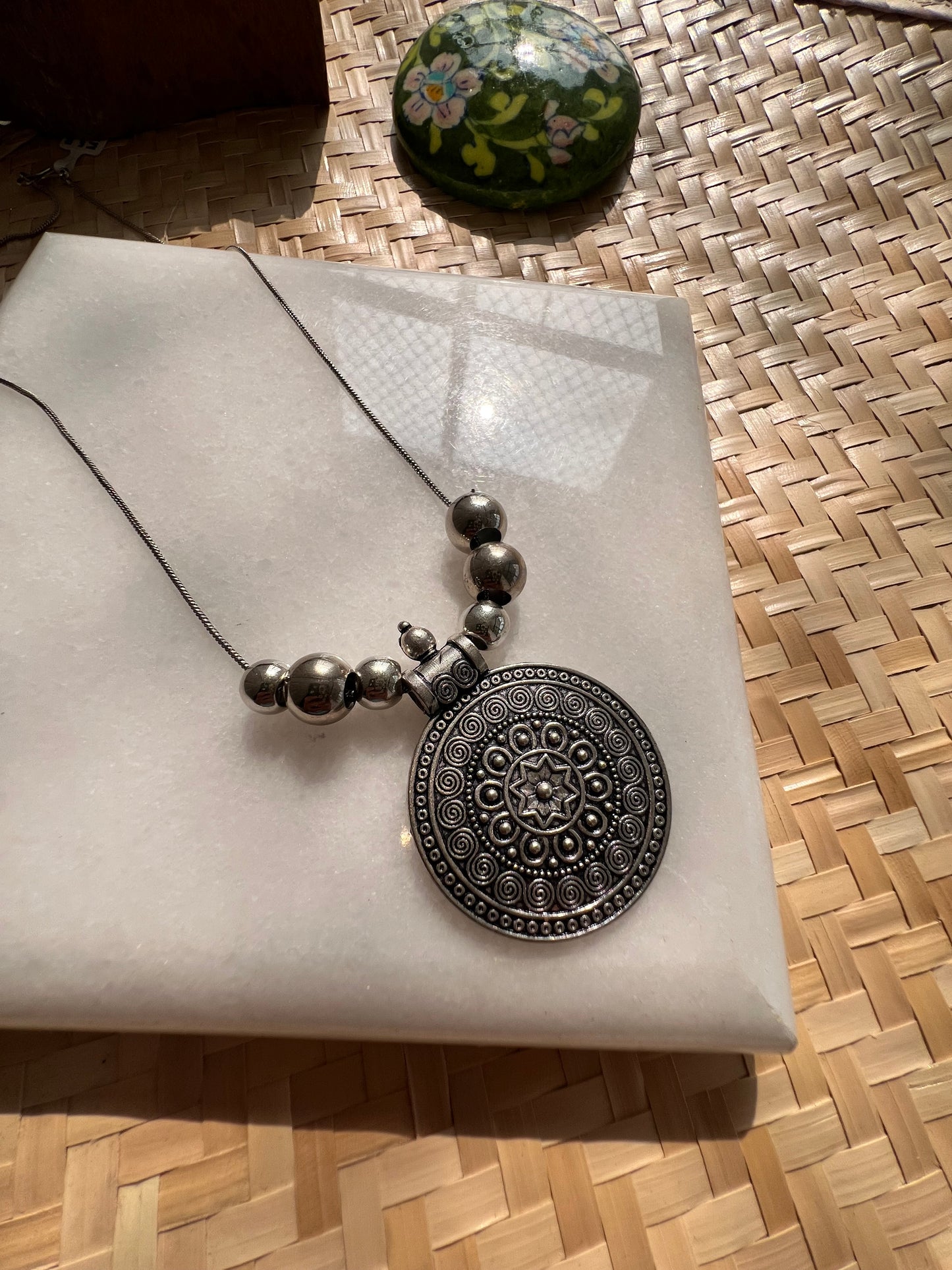 German Silver Chain Necklace