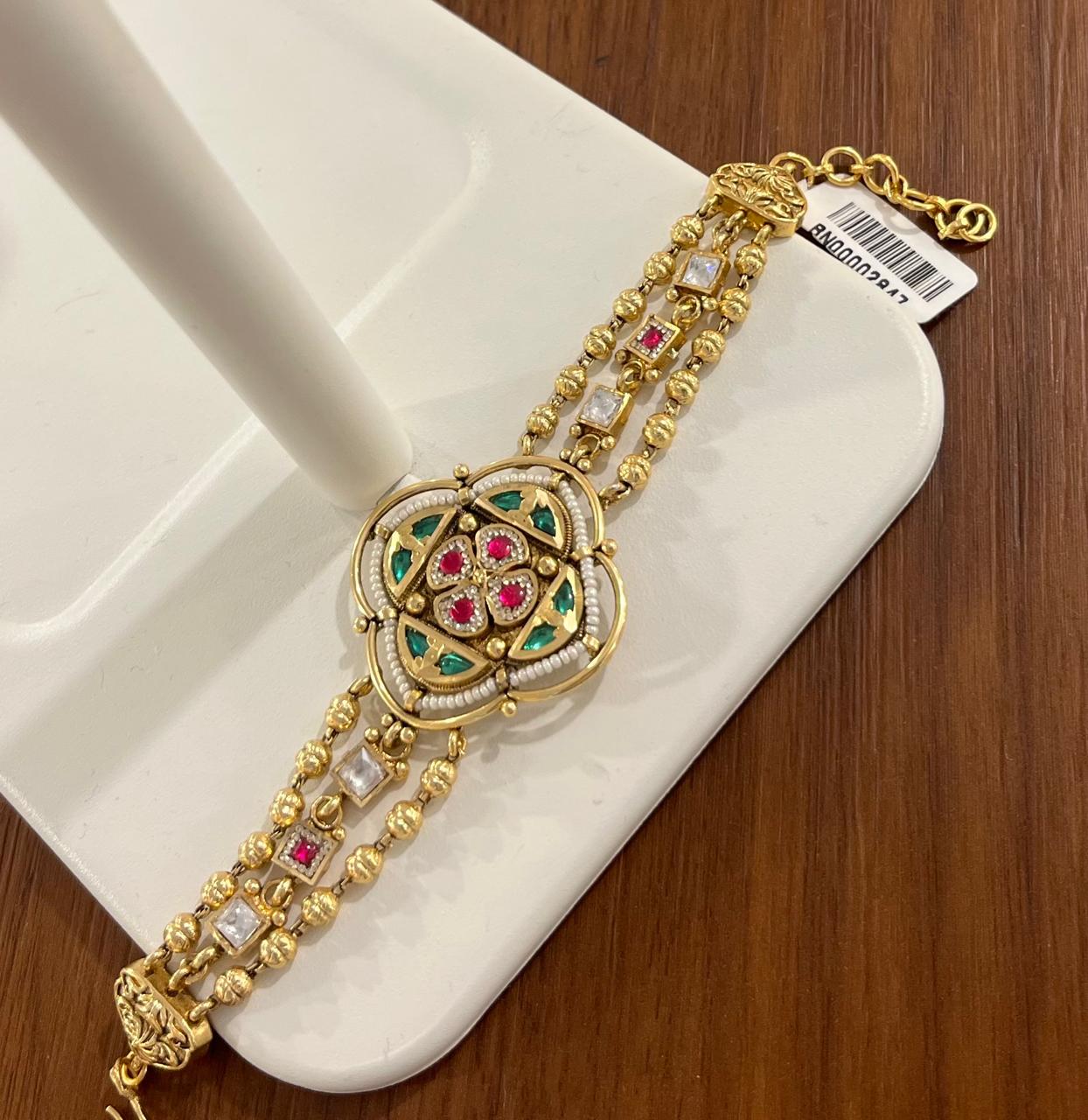 Premium Kundan Bracelet