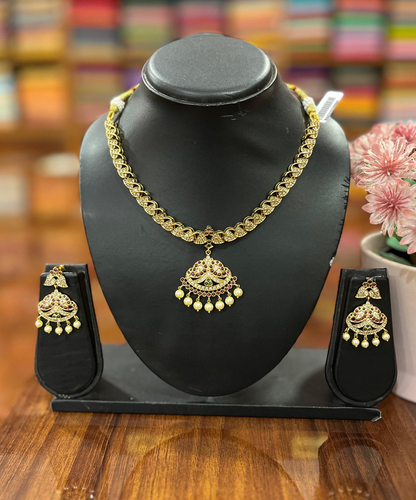 Gold Plated Necklace Set