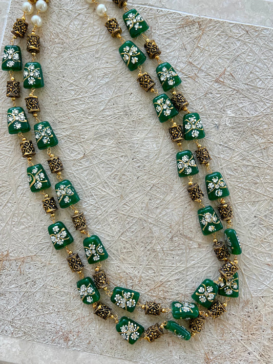 Kundan Necklace with Earring