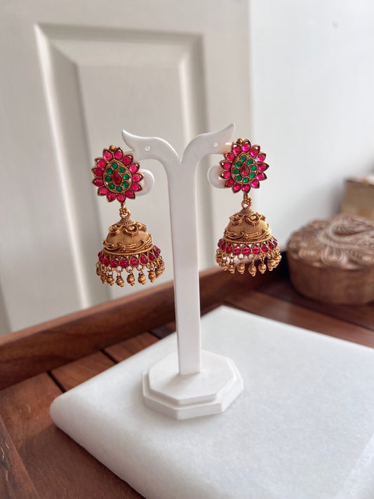 Gold Plated Jhumkas
