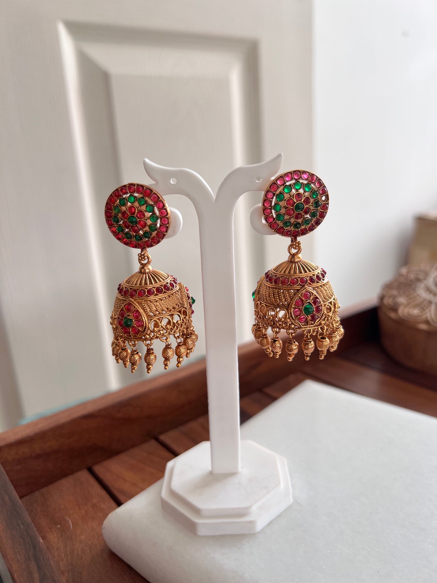 Gold Plated Jhumkas