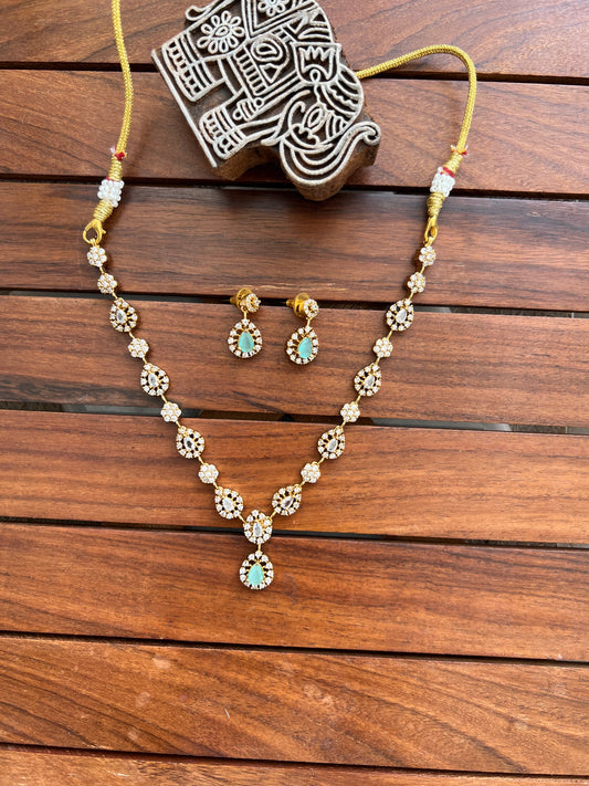 Premium Gold Plated Necklace Set