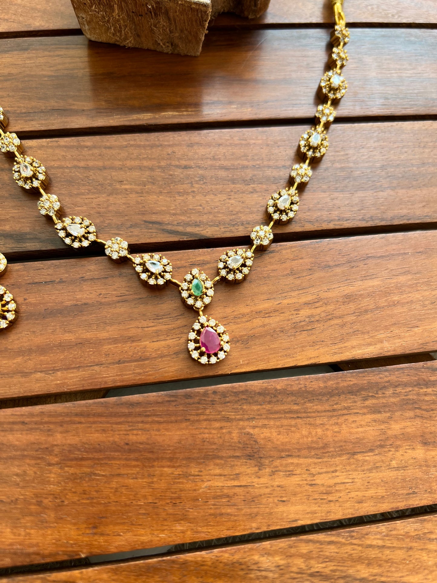 Premium Gold Plated Necklace Set