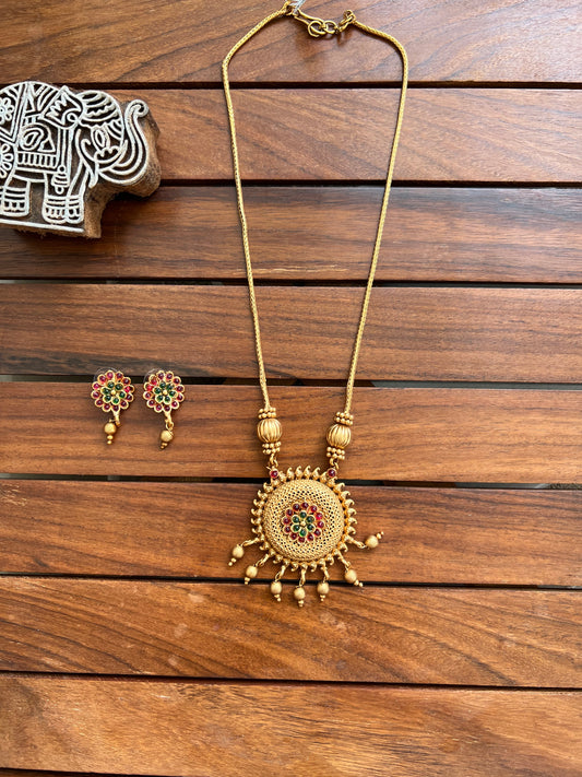 Gold Plated  Necklace Set