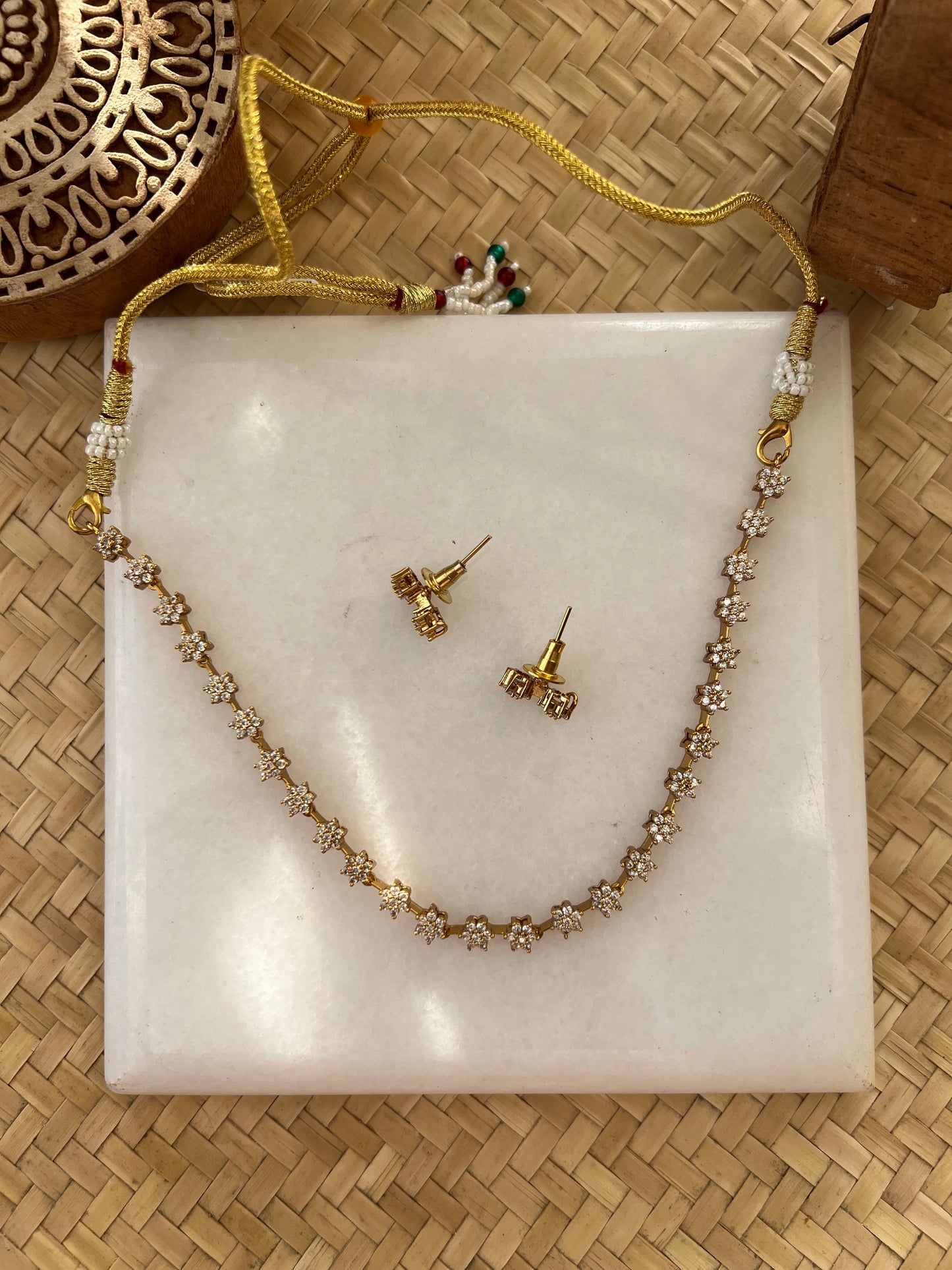 Premium Gold Plated Necklace Set