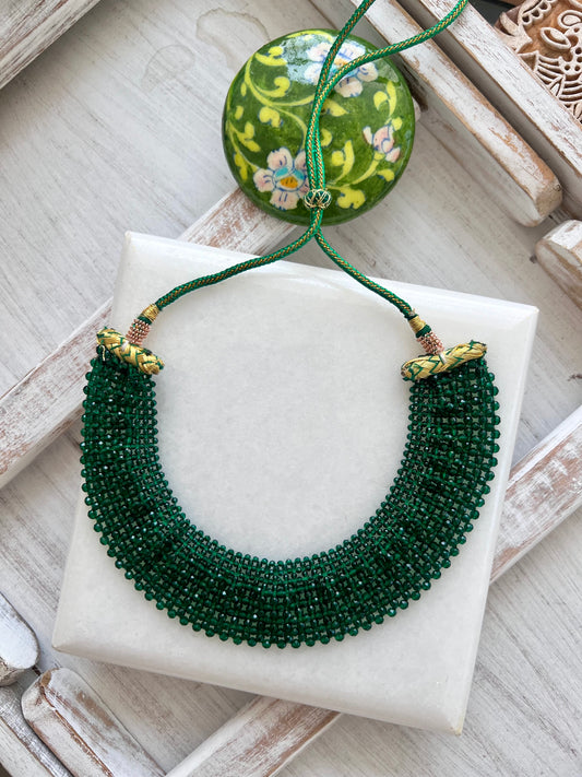 Semi Precious Green Necklace