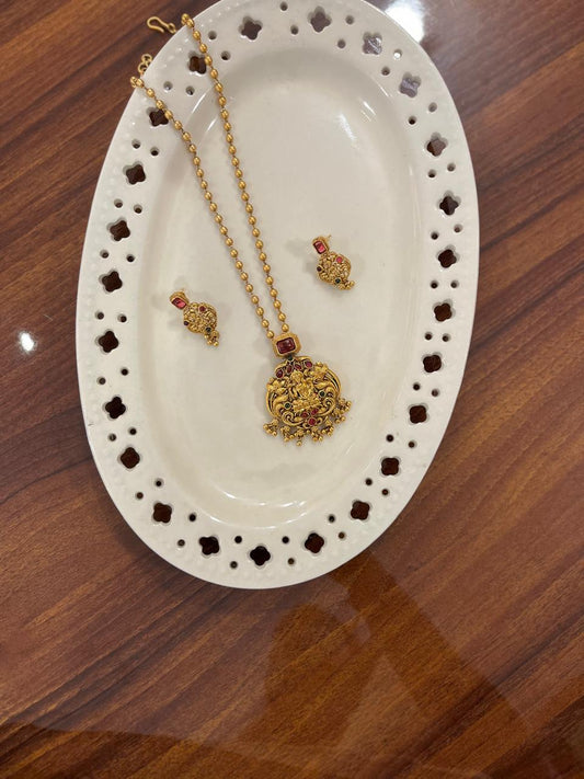 Gold Plated Necklace Set