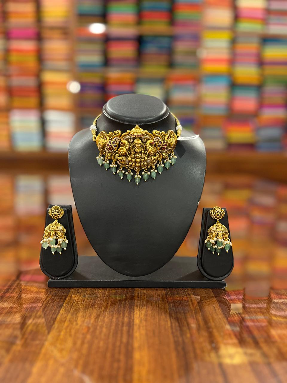 Gold Plated Choker Set