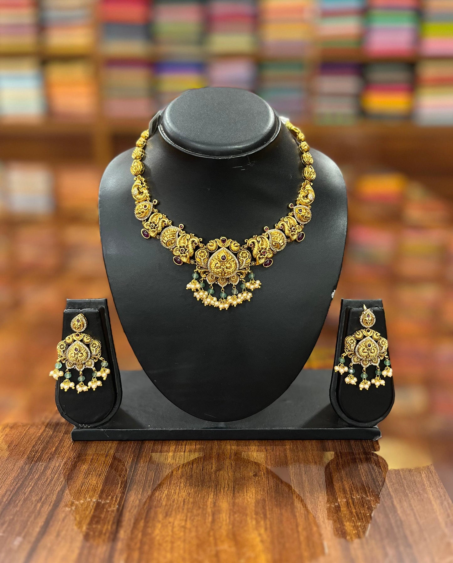 Gold Plated Necklace Set