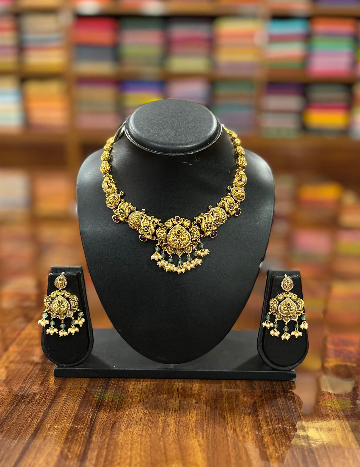 Gold Plated Necklace Set