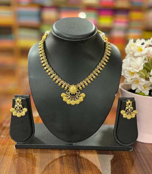 Gold Plated  Necklace Set